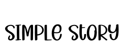 Simple Story Font Image