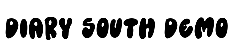 Diary South DEMO Font Image