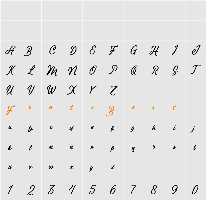 Demo Simply Refresh Script Character Map