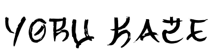Yoru Kaze Font Image