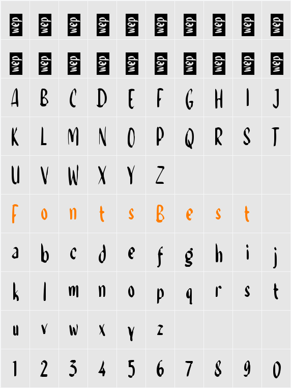 f Findagoz Character Map