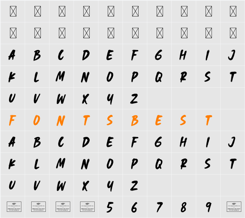 Polisher Character Map