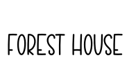 Forest House Font Image