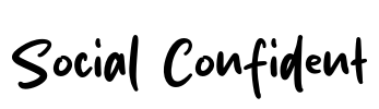 Social Confident Font Image