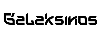 Galaksinos Font Image
