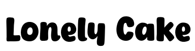 Lonely Cake Font Image