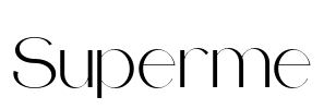 Superme Font Image