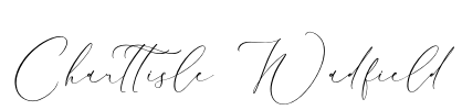 Charttisle Wadfield Font Image