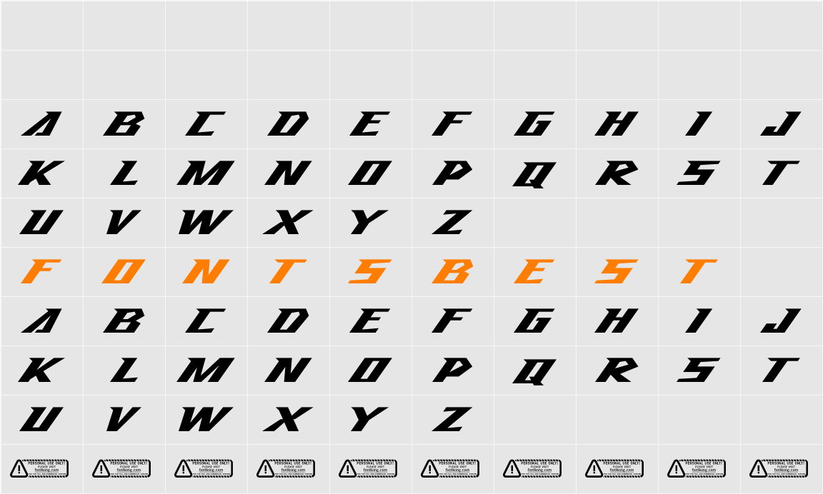 Remover PERSONAL USE ONLY! Character Map