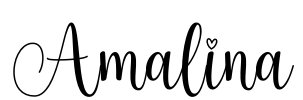 Amalina Font Image
