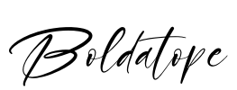 Boldatope Font Image