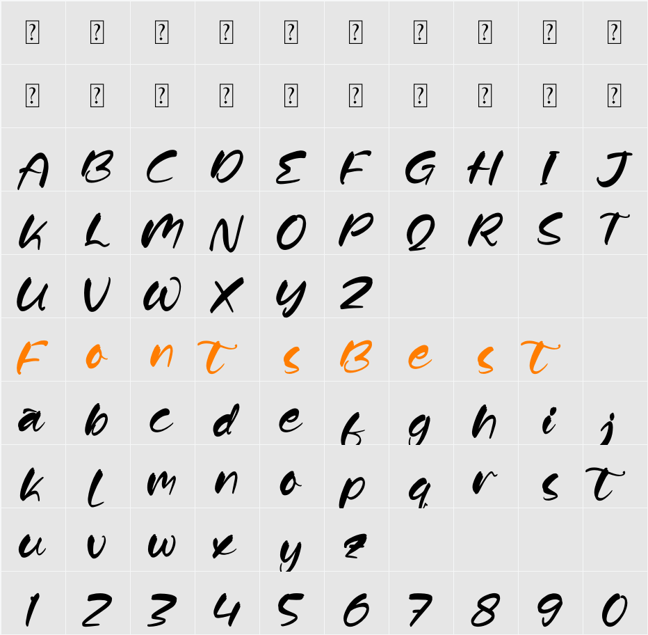 Jonash Bluer Character Map