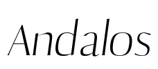 Andalos Font Image