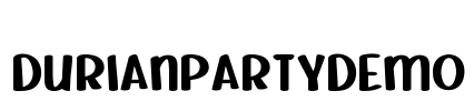 DurianPartyDemo Font Image