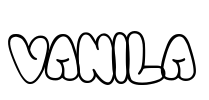 VANILA Font Image