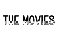 The Movies Font Image