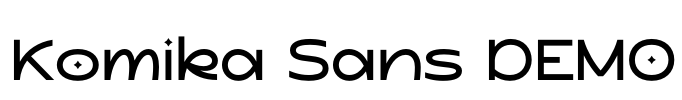 Komika Sans DEMO Font Image