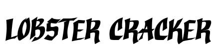 Lobster Cracker Font Image