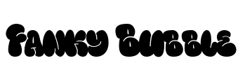 Fanky Bubble Font Image