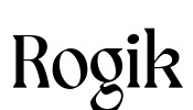 Rogik Font Image