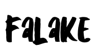 Falake Font Image