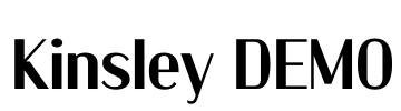 Kinsley DEMO Font Image