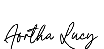 Aortha Lucy Font Image