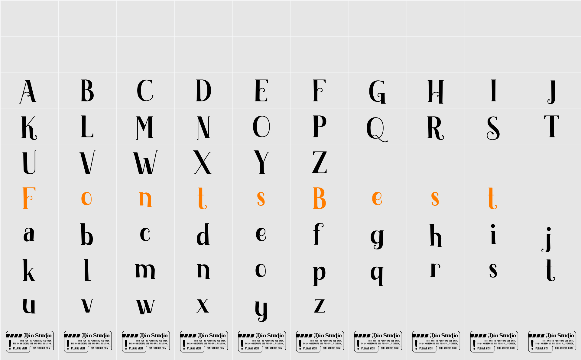 Akserant Display Clean Personal Character Map