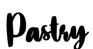 Pastry Font Image