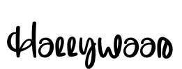 Hollywood Font Image