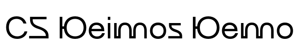 CS Deimos Demo Font Image