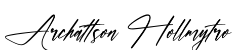 Archattson Hollmytro Font Image