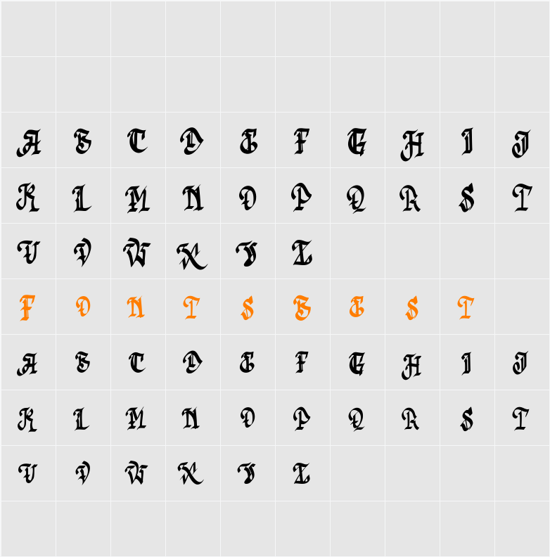 Acude FREE Character Map