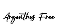 Argenthus Free Font Image