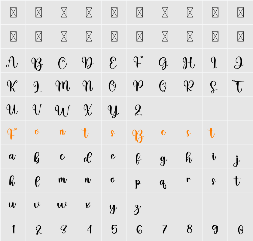 Elastic Character Map