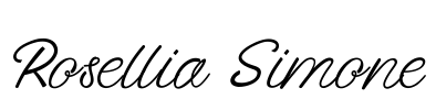 Rosellia Simone Font Image