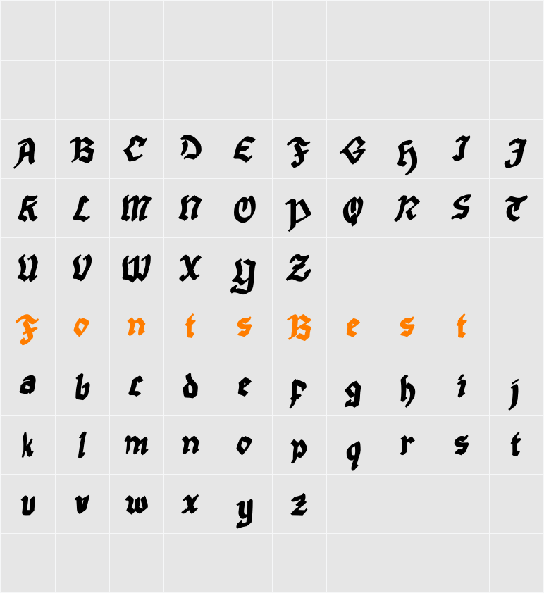 With Christmas Personal Character Map