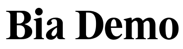 Bia Demo Font Image