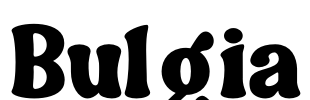 Bulgia Font Image