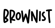 Brownist Font Image