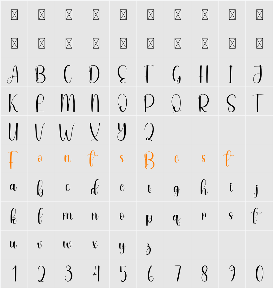White Cat Character Map
