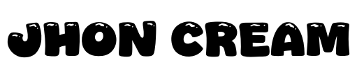 Jhon Cream Font Image