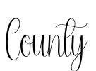 County Font Image