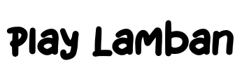 Play Lamban Font Image