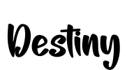Destiny Font Image