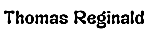 Thomas Reginald Font Image