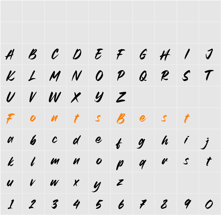 Spotlight Character Map