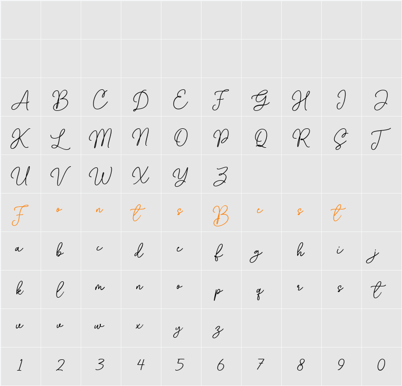 For Darling Character Map