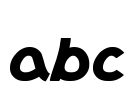abc Font Image
