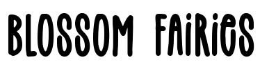 Blossom Fairies Font Image